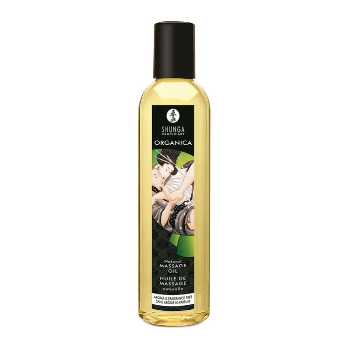 Couples Shunga Massage Oil Organica Natural Lovetwoo
