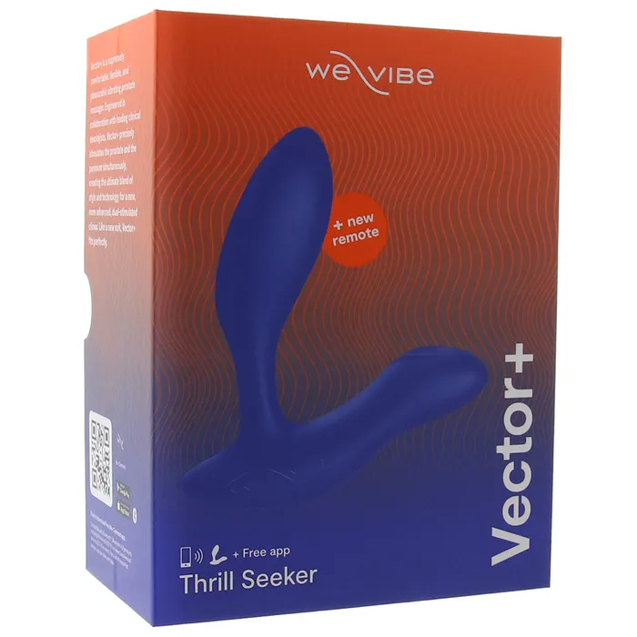 Anal Nalpac WeVibe Vector Rechargeable RemoteControlled Silicone Dual Stimulation Prostate Massager Royal Blue