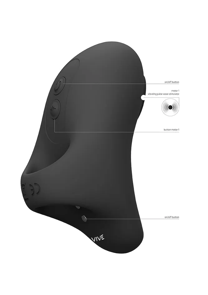 Shots America Female Sex Toys Hana Pulse Wave Finger Vibrator