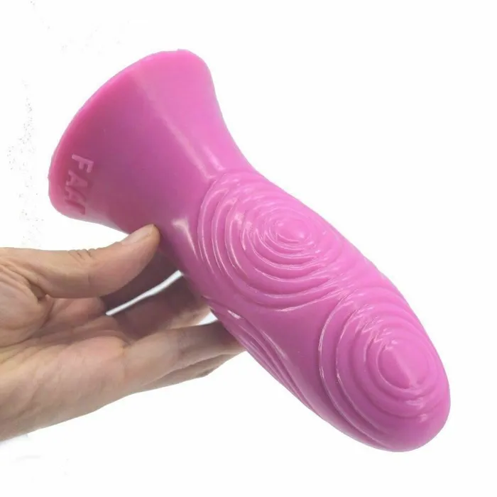 Anal Realistic Dildos Silicone Butt Plug 166Cm Thick Anal Dildo Pink House of Dasein