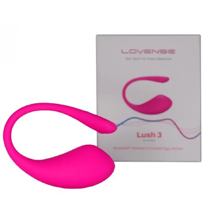 Lovense Lush 3 Sound Activated Bluetooth Wearable Vibrator Lovense Vibrators