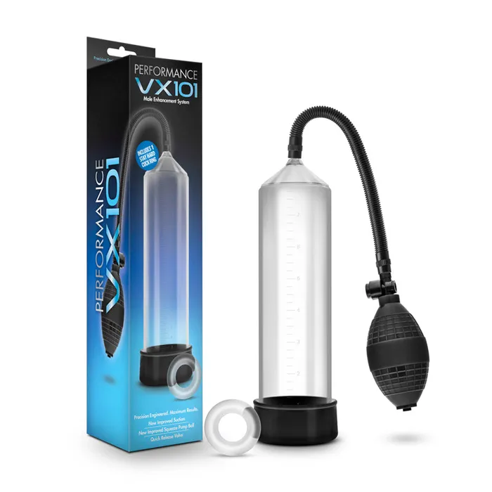 Performance Enhan Pump Clear Vx101 Blush Anal