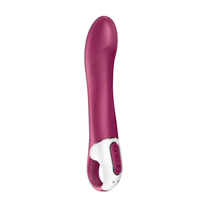 Vibrators Satisfyer Satisfyer Big Heat Warming GSpot Vibrator Plum