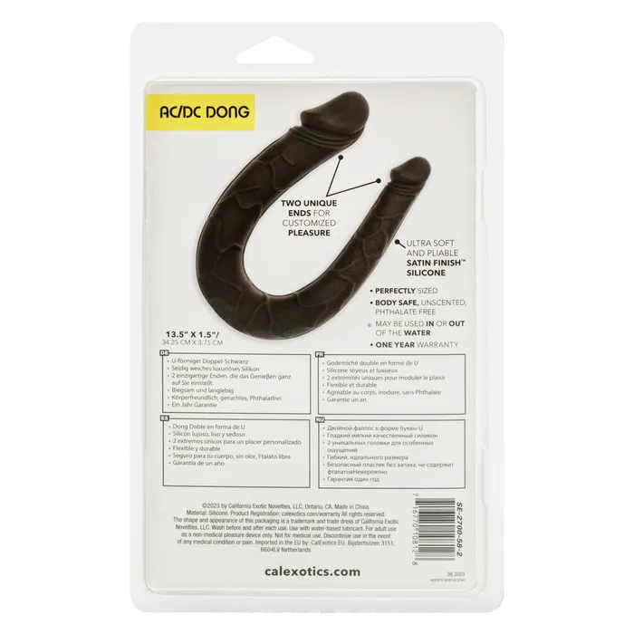 CalExotics Dildos Boundless ACDC Dong Black CalExotics Dildos Boundless ACDC Dong Black