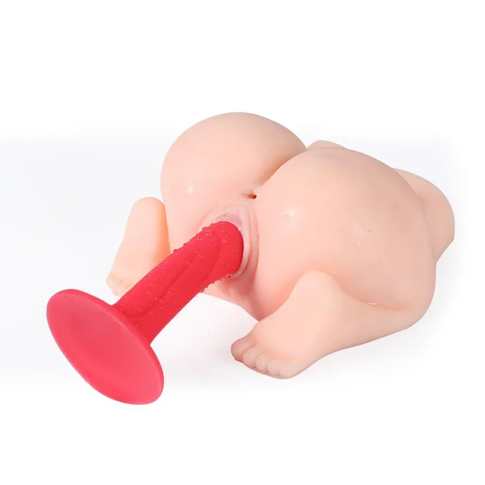 HEXHER Female Sex Toys Red Color Liquid Silicone Dildo 67in