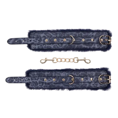 Vibrators Cougar Fur Handcuffs Sportsheets