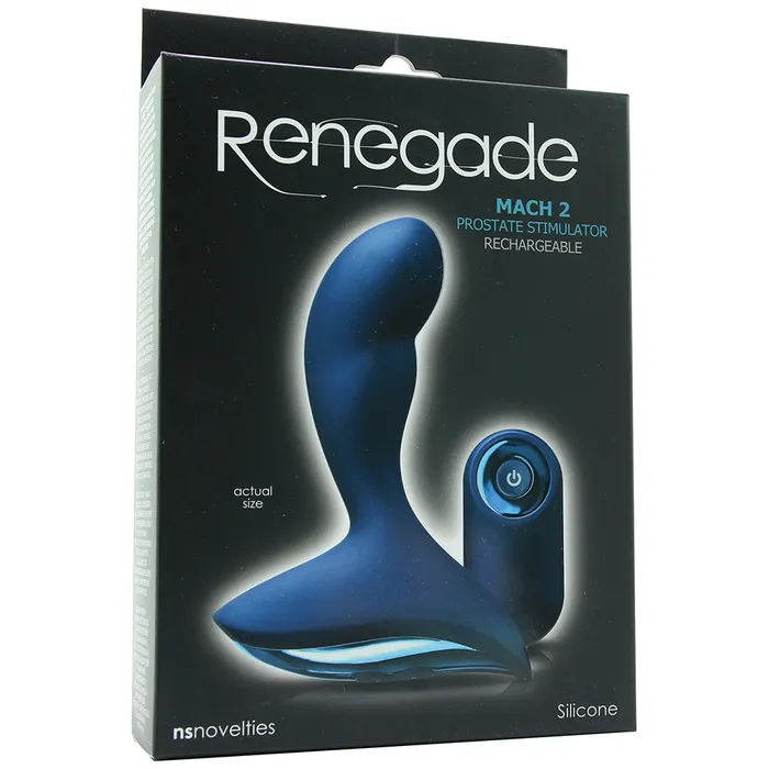 Anal ns novelties Renegade Mach 2 Prostate Stimulator in Blue