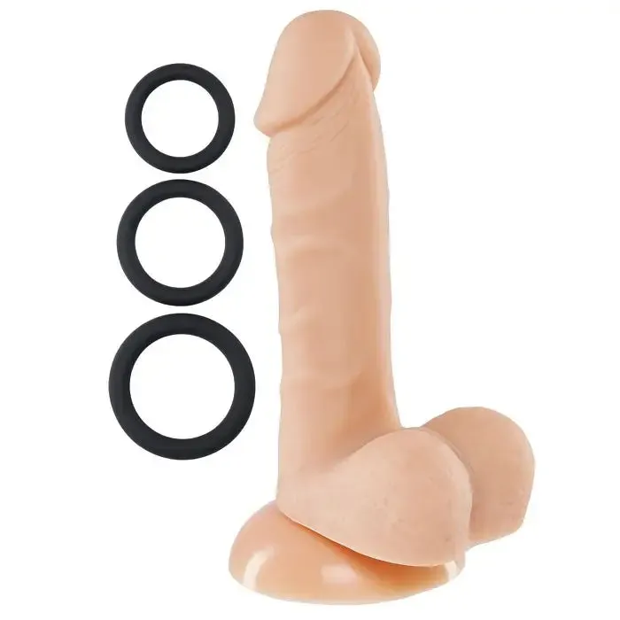Cloud 9 Novelties Female Sex Toys Cloud 9 Pro Sensual Premium Silicone Dong W 3 C Rings