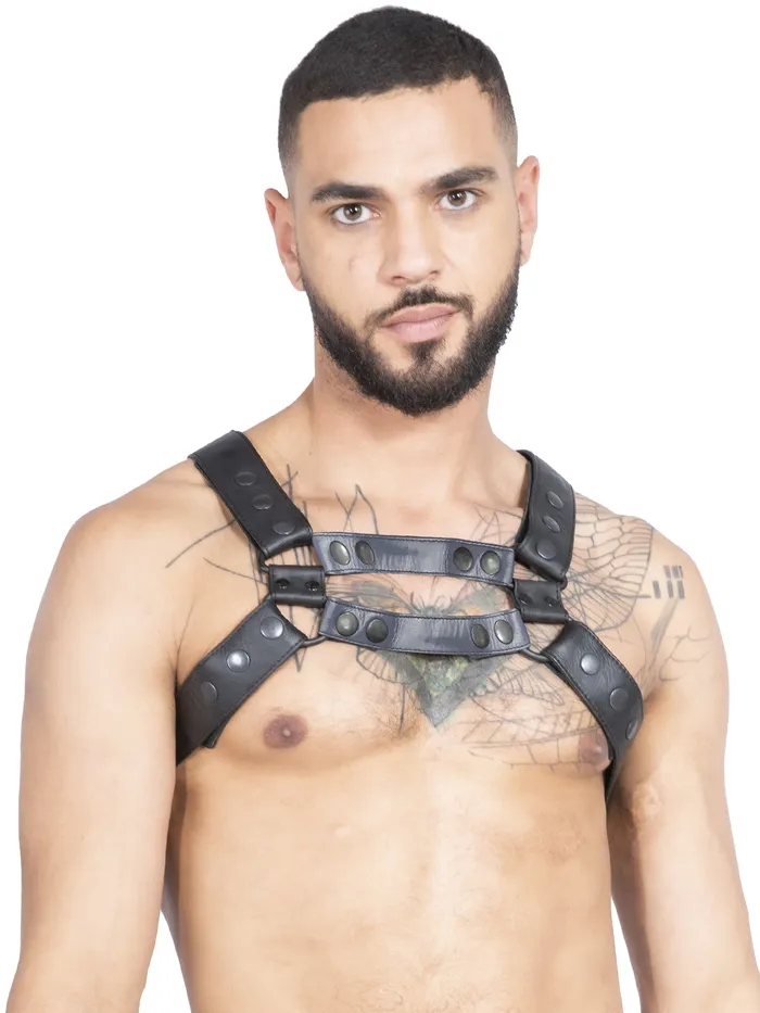 HonourSkintwocom Female Sex Toys Crossback Harness Grey One Size