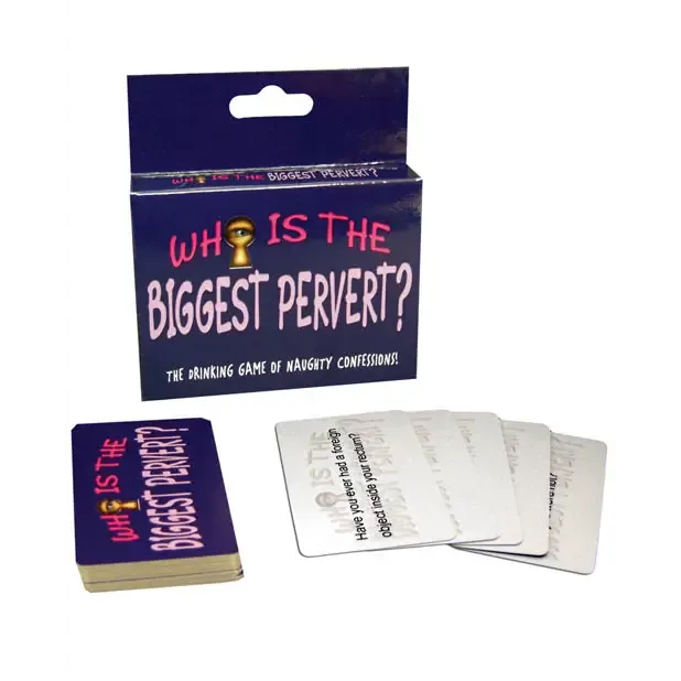 Kheper Games Games Whos The Biggest Pervert Card Game