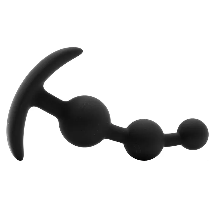 Luxe Be Me 3 Silicone Anal Beads in Black Blush Anal Luxe Be Me 3 Silicone Anal Beads in Black Blush Anal