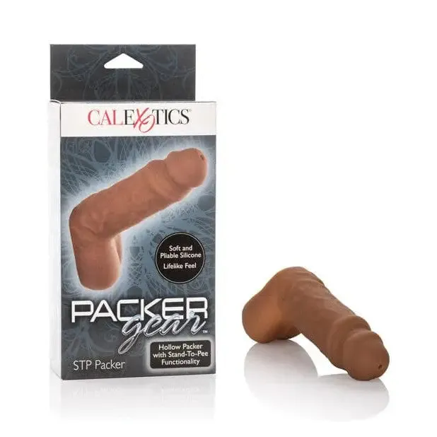 Male Sex Toys CalExotics Packer Gear 5 STP StandToPee Packing Penis by CalExotics