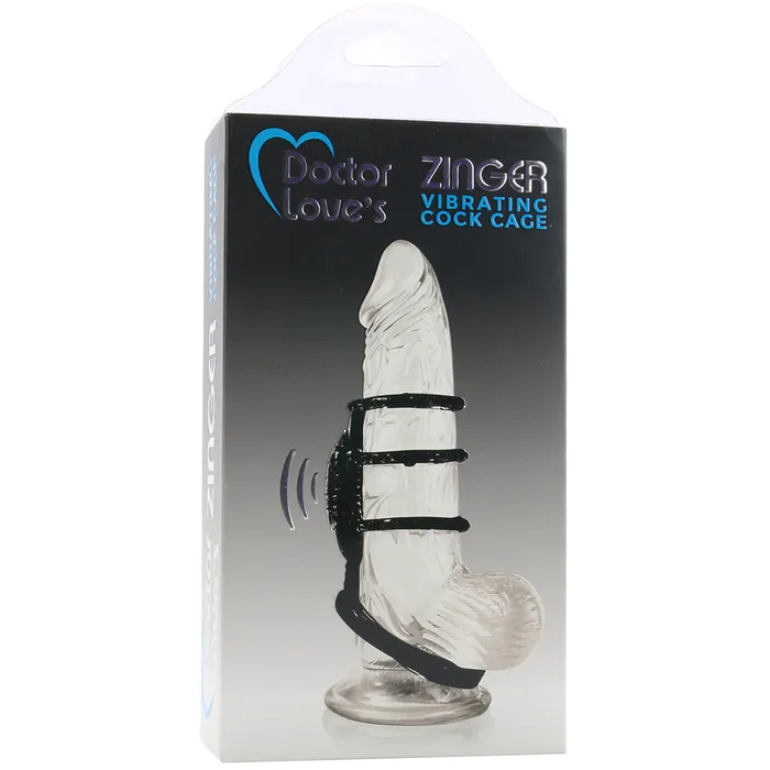 Male Sex Toys Deeva Dr Loves Zinger Vibrating Cock Cage in Black Male Sex Toys Deeva Dr Loves Zinger Vibrating Cock Cage in Black