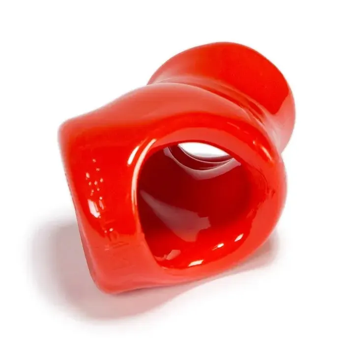 Vibrators OXBALLS Xstretch Sling Red Vibrators OXBALLS Xstretch Sling Red