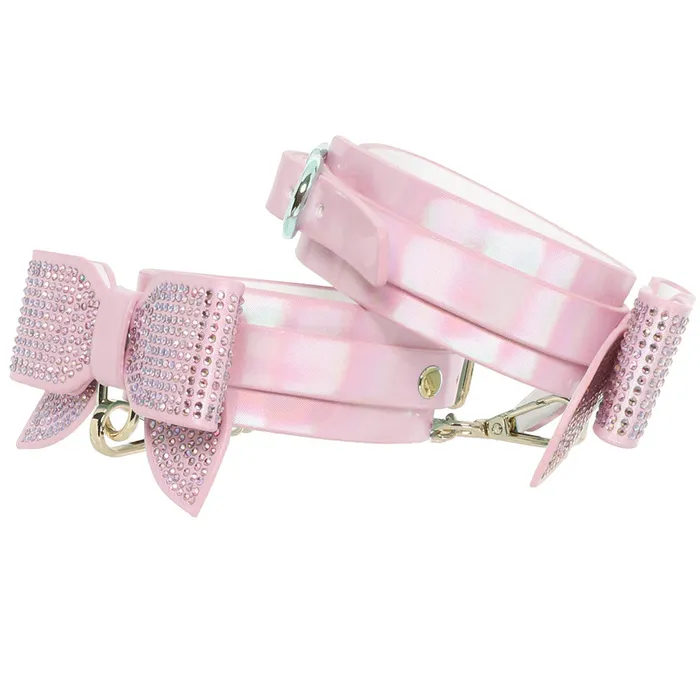 Vibrators Shots Toys Ouch Paris Collection Leg Cuffs in Pink
