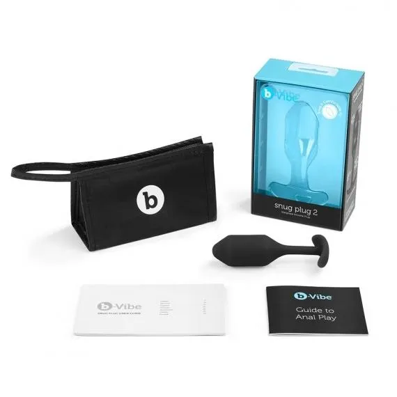 BVIBE bVibe Snug Plug 2 Black Anal