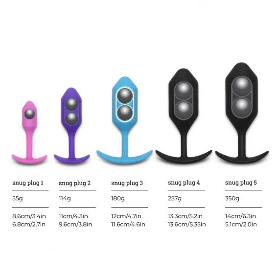 BVIBE bVibe Snug Plug 2 Black Anal