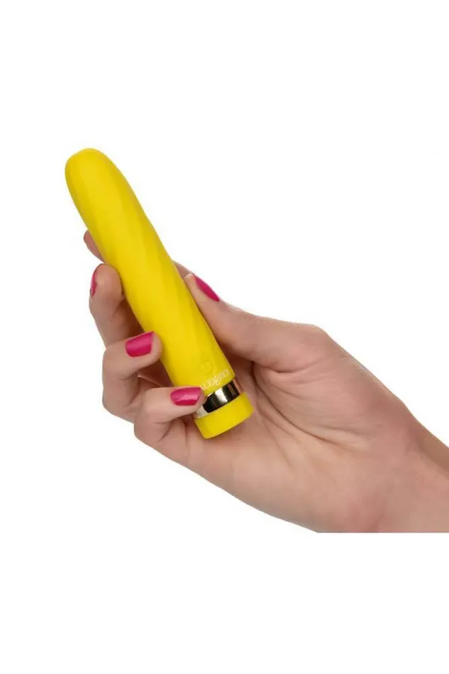 Cal Exotics Female Sex Toys Cal Exotics Slay SeduceMe Vibrator Yellow
