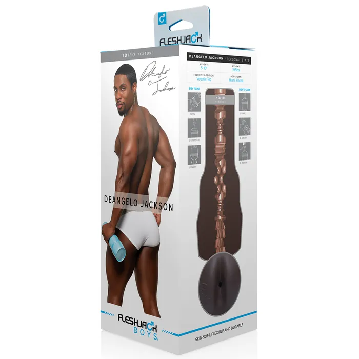 Fleshjack Boys DeAngelo Jackson 1010 Fleshjack Female Sex Toys