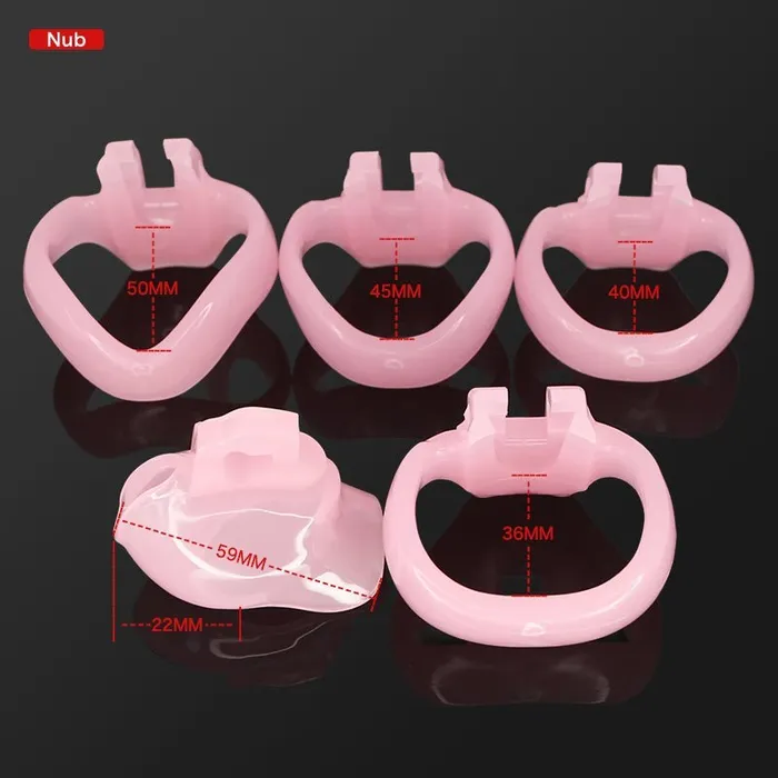 HTV4 Silica Gel Chastity Cage design Oxyshop Male Sex Toys