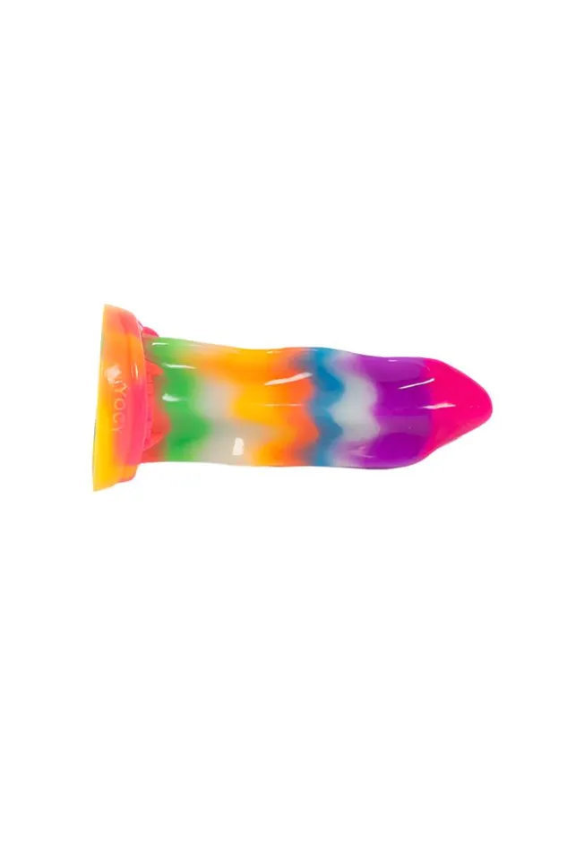 Icon Brands Alien Nation Lick of the Lair 7 Glow in the Dark Dildo Multicolour Icons Brands Dildos
