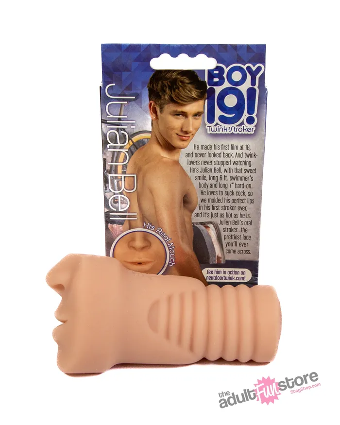 Male Sex Toys Icons Brands Icon Brands BOY 19 Teen Twink Julian Bell Custom Oral Masturbator