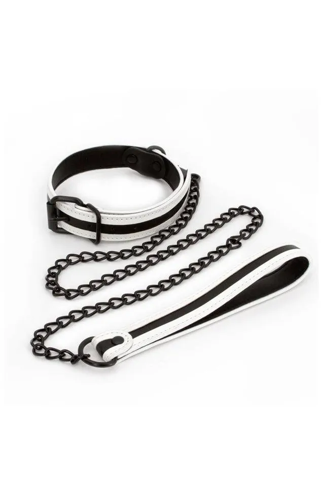 NS Novelties GLO Bondage Collar Leash NS Novelties Vibrators