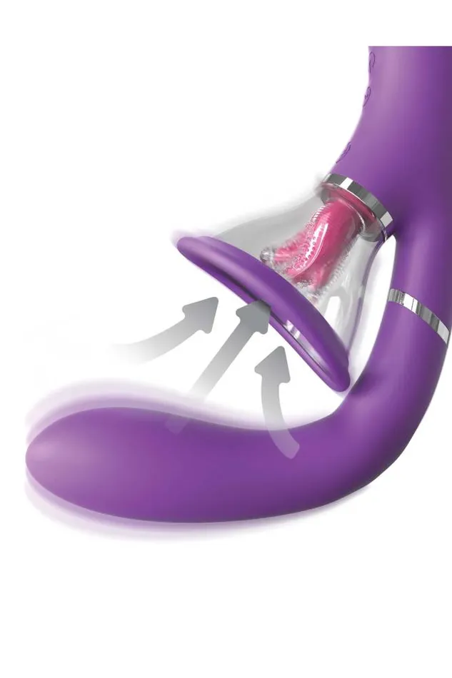 Pipedream Pipedream Fantasy For Her Her Ultimate Pleasure Pro Vibrator Purple Vibrators