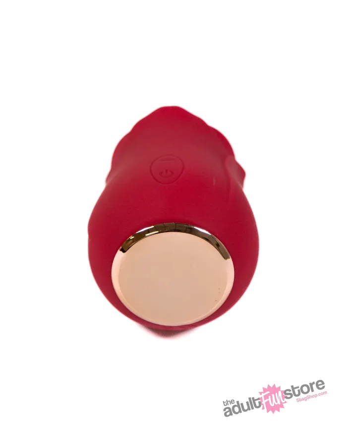 Stag Shop Vibrators Stag Shop Wild Rose Vibrator Air Pulse Clitoral Stimulator Red