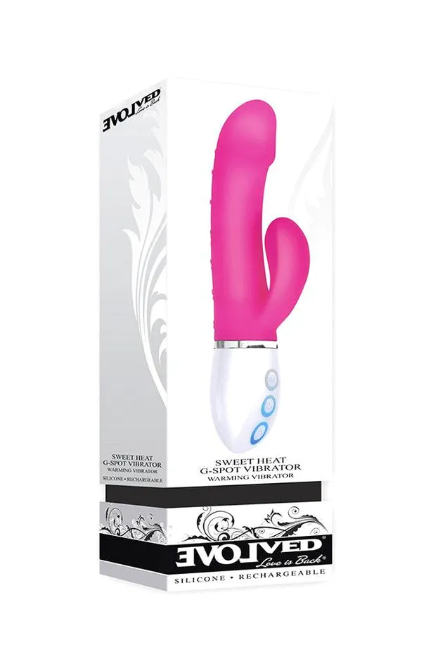 Vibrators Evolved Evolved Sweet Heat GSpot Vibrator Pink