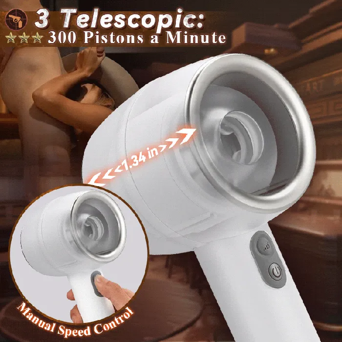 AcmeJoy Male Sex Toys Hardy Telescopic Masturbator Cup