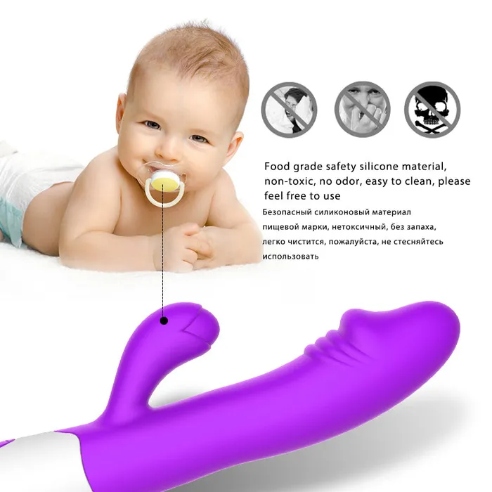 Female Sex Toys LAZADASEXTOYS USB Rechargable 30 Speed Rabbit Vibrator for Women Vagina Clit stimulator AV stick G spot Vibrator Dildo Adult sex toy for Women