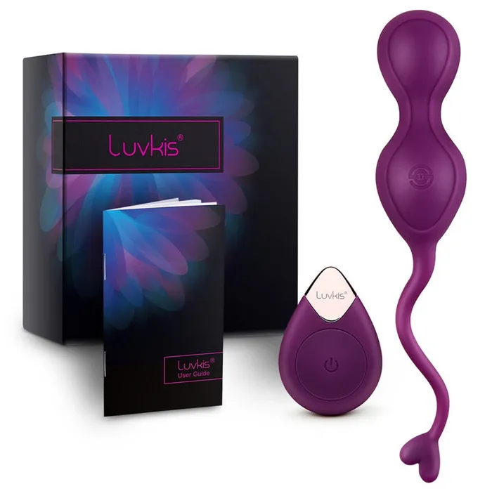 LAZADASEXTOYS Female Sex Toys Luvkis Wireless Vibrator Remote Control Kegel Ball Vibrate Love Egg Sex Toy for Couple Adult Product Women Sexy Female Vibro USB