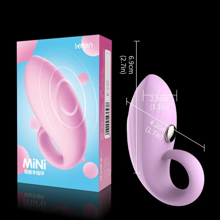 LAZADASEXTOYS Female Sex Toys Vibrateur de stimulateur de Clitoris de tache de Leten G pour le vibrateur de doigt de Silicone de Clitoris jouets rotiques adultes pour des femmes