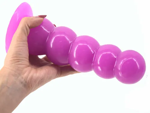 LAZADASEXTOYS Male Sex Toys FAAK big anal plug with strong suction cup beads dildo man women anal sex toys balls anus massage butt plug sex products flirt
