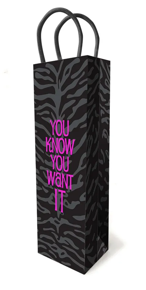 Little Genie You Know You Want It Gift Bag Male Sex Toys