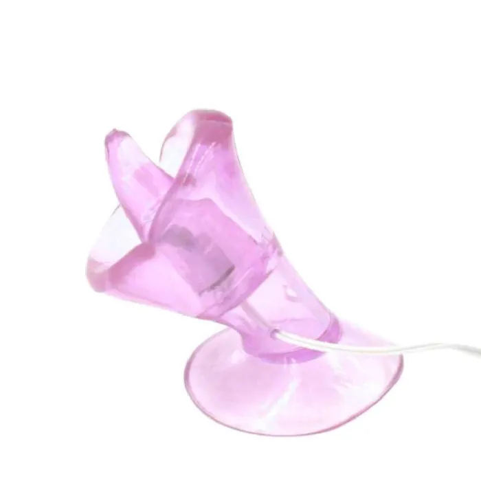 Lovegasm Female Sex Toys Battery Operated Tongue Nipple Wired Remote Vibrating StimulatorSucking