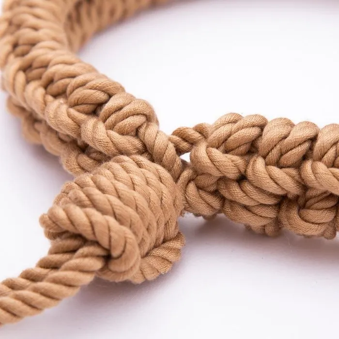 Lovegasm Male Sex Toys Slave Domination Beginner Silk Cotton Kinky Ankle Rope