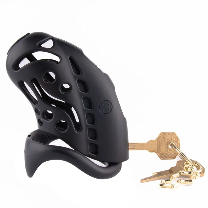Male Sex Toys Lovegasm Sevanda Nautilus Shock Electric Silicone Chastity Device