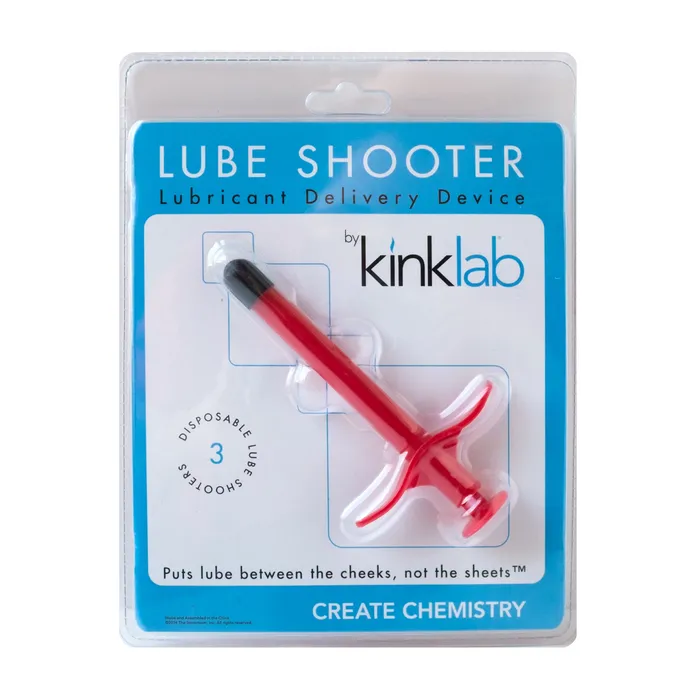 Vibrators Lube Shooter Red Kinklab